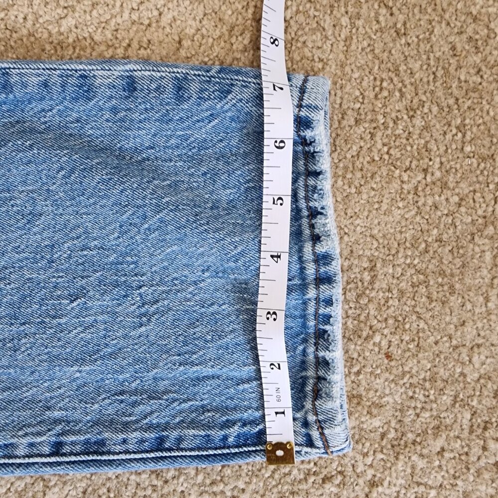 Madewell Perfect Vintage Straight Jean 27 Light Wash High Rise - Picture 4 of 7